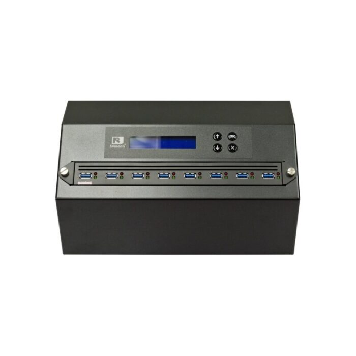 usb duplicator u reach 1 to 7 intelligent 9 u3 series usb duplicator and sanitizer 1