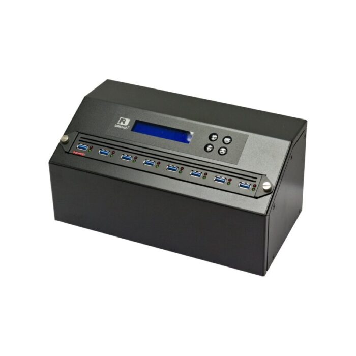 usb duplicator u reach 1 to 7 intelligent 9 u3 series usb duplicator and sanitizer 2