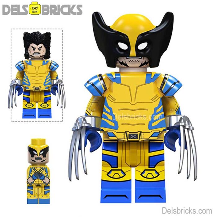 wolverine deadpool x men tv1033 delsbricks minifigures