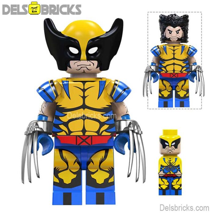 wolverine deadpool x men tv1038 delsbricks minifigures