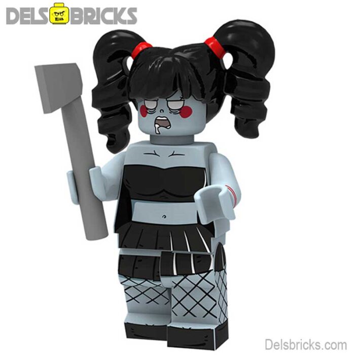 zombie girl Delsbricks Minifigures